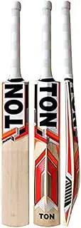 SS Retro Stunner Cricket Bat for Mens and Boys (Beige, Size -Short Handle) | Material: Kashmir Willow | Lightweight | Free Cover | Ready to Play | for Intermediate Player | Ideal for Leather Ball