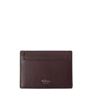 [Mulberry] Credit Card Slip Black Cherry Small Classic Grain