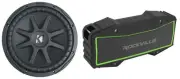 Kicker 50CVX122 Comp VX CVX 12" 1500w Car Subwoofer CVX12-2 Sub+Free Speaker