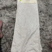 Southern Living Linen/Cotton Table Runner 14" L x 72" W, Silver