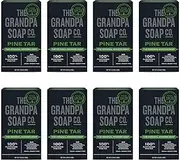 (Pack of 8) - Grandpa's Soap Pine Tar 130ml (8-Pack)