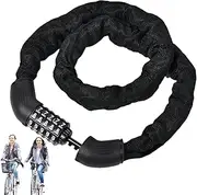 Electric Scooter Lock | High Security Combination Cable Lock for Gates,Safety Tool for Fences, Skateboards, Garage Gates, Scooters, Motorcycles