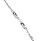 Kebab Sticks Flat Blade Metal Barbecue Skewer Dishwasher Safe 14.2in Long For