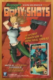2008 Danger Girl Body Shots Print Ad/Poster J Scott Campbell Nick Bradshaw Art