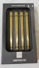 GABEL & TELLER Gold Chopstick Set