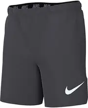 [Nike] Boy's Flex Woven Short 2.0 NO Pockets (Anthracite, Small)