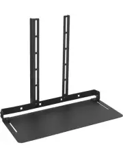 13 inch Over Under VESA Monitor Shelf Mount Holds Media Devices Speakers Rout...