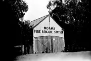 Moama New South Wales 1937 - The Moama Fire Brigade Station Old Photo