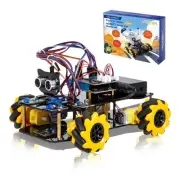 Smart Robot Car Kit, 4WD Remote Control Car Compatible with Arduino IDE, Elec...
