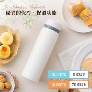 【IRIS】SB-S500 寬口保溫杯500ml(不鏽鋼 真空保溫 輕量)(保溫瓶)