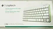 LOGITECH Wired Keyboard For iPad W/ 30 Pin Connector Cable & iOS Shortcut Keys