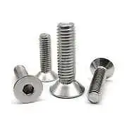 M6 Din7991 304 Stainless Steel Bolt Hexagon Hex Socket Flat Head Countersunk Scr