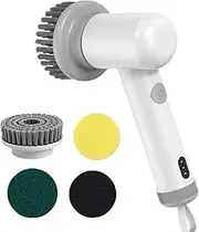 Spin Power Scrubber, Power Spin Scrubber, Electric Cleaning Brush, Dish Gun for Washing Dishes, Electric Spin Scrubber, Multifunctional Spin Power Scrubber,Suitable for Kitchen, Sink, Bathroom/1412