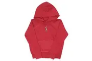 Ralph Lauren Girls Pony Hoodie (Red) - UTGT2887