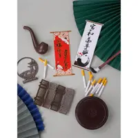 在飛比找ETMall東森購物網優惠-老人祝壽生日蛋糕裝飾中式中國風屏風毛筆茶壺太師椅塑料甜品擺件