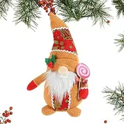 Plush Gnomes - Small Faceless Doll Cute Lollipop Gnome,Collectible Figurines, Desktop Decor, Gnome Stuffed Animal for Dessert Decorations and Home Decor