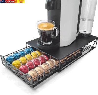 Coffee Pod Holder Drawer Storage Coffee Pods Kitchen Organizer Compatible with V