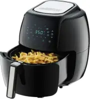 USA Digital Air Fryer 1700 Watt 5.8 QT 8-in-1 Programmable Electric Black