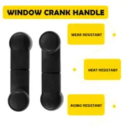 Window Crank Handle Manual Pair For Ford Ranger/Windstar/F150 1993-2014 Black K (for: Ford)