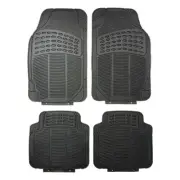 For NISSAN SKYLINE - HEAVY DUTY UNIVERSAL 4 PIECE RUBBER CAR FLOOR MATS