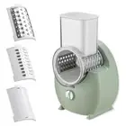 3-In-1 Electric Rotating Vegetable Slicer, USB Slicer, Automatic Chopper,9906