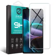 ZUSLAB Motorola Edge 30 Tempered Glass Screen Protector Film 9H Hardness - Clear