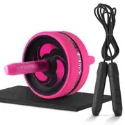 Ab Wheel Roller Skipping Rope Exercise Fitness Exquipment Abdominal Machines