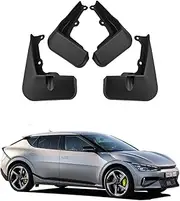 YLOXFW Car Mud Flaps Mudguard for KIA EV6/EV6 GT 2021-2024 Front and Rear Mudflaps Splash Guards Heavy Duty Flares 4-PC Auto Accessories,Send 1 Car Wash Towel,Ev6 gt