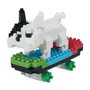 Nanoblock Skateboarding Dog NBC_270