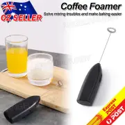 Electric Milk Coffee Foamer Frother Egg Whisk Mixer Blender Kitchen Tool NEW