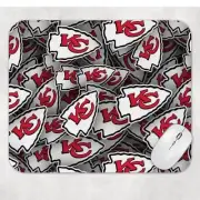 KC Chiefs Football Computer Non Slip Custom Mouse Pad