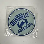 SILVERBELLY----KENTUCKY STRAIGHT BOURBON WHISKEY-RUBBER COASTER----ALAN JACKSON