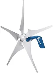 HUIZHITENGDA Low Noise Vertical Wind Turbine Generator, DIY Horizontal Wind Turbine Generator3000W with Hybrid Controller 12V 24V 48V 96V 220V Windmill for Home Use,12v