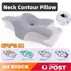 Neck Contour Pillow Memory Foam Soft Orthopedic Cervical Rebound Support Cushion