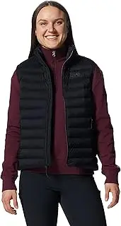 [Mountain Hardwear] Women's Standard Deloro Down Vest, Black, X-Small