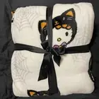 Hello Kitty Halloween Spider Plush Blanket 2024