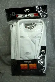 Venum Contender Evo Brazilian Jiu-Jitsu Gi White Size A5 New