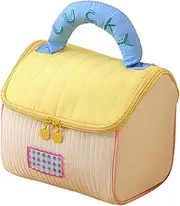 Makeup Bag, House-Shaped Toiletry Organizer, Lightweight Cosmetic Pouch, Waterproof Shower Bag for Toiletries &, Portable Storage for Home & Business Trips