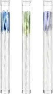 [Generic] 180 Pcs Ear Piercing Cleaning Threads, Disposable Earring Hole Cleaning Floss, Soft Ear Hole Cleaner Threads for Aftercare, Piercing Cleaning Kit for Odor Removal and Hygiene for Men Women, one size