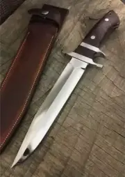 Custom Handmade Full Tang Knife, Survival Bowie Knife Fixed Blade Camping Knife,