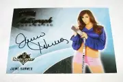 2014 Benchwarmer JAIME HAMMER Hockey #38 Gold Foil Black Auto PLAYBOY Penthouse