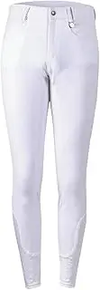 [EQULIBERTA] Silicone Riding Culotte Full Grip Mens White