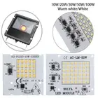 White 220V Input Floodlight Driver Lamp LED Chip Beads Smart IC SMD2835
