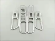 Toggle Switch Car Door and Window Glass Lifting Switch Cover Trim Auto Accessories for Renegade 2015 2016 2017