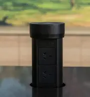 Point Pod PPC1B - Pop-Up Power Outlet 2 Power Point - Black
