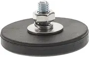 Magnetic Ceiling Cuboid Magnetic Hooks Button Phone Mount Heavy Duty Outdoor Adaptor Nut Socket Car Phone Holder License Plate Bracket Car Mounting Magnets Rubber Black