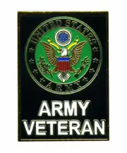 Army Veteran Lapel Pin Cap Hat Tie Tac United States FAST USA SHIPPING