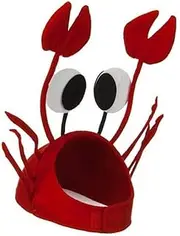 ASSUN Crab Hat Party Cap Costume Fancy Hat Seafood Lobster Cap Party Accessories
