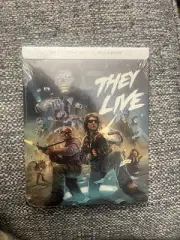 They Live Limited Edition Steelbook (4K UHD Blu-ray, 2-Disc Set, 2023) NEW