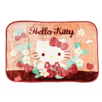 在飛比找樂天市場購物網優惠-小禮堂 Hello Kitty 單人圓角毛毯披肩 70x10